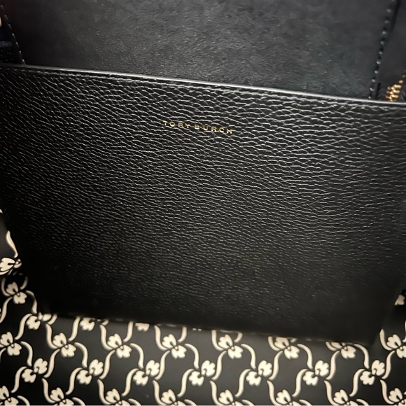 TORY BURCH Retro Batik Blake Floral Printed Tote Bag With An Attached Wristlet - Picture 7 of 15